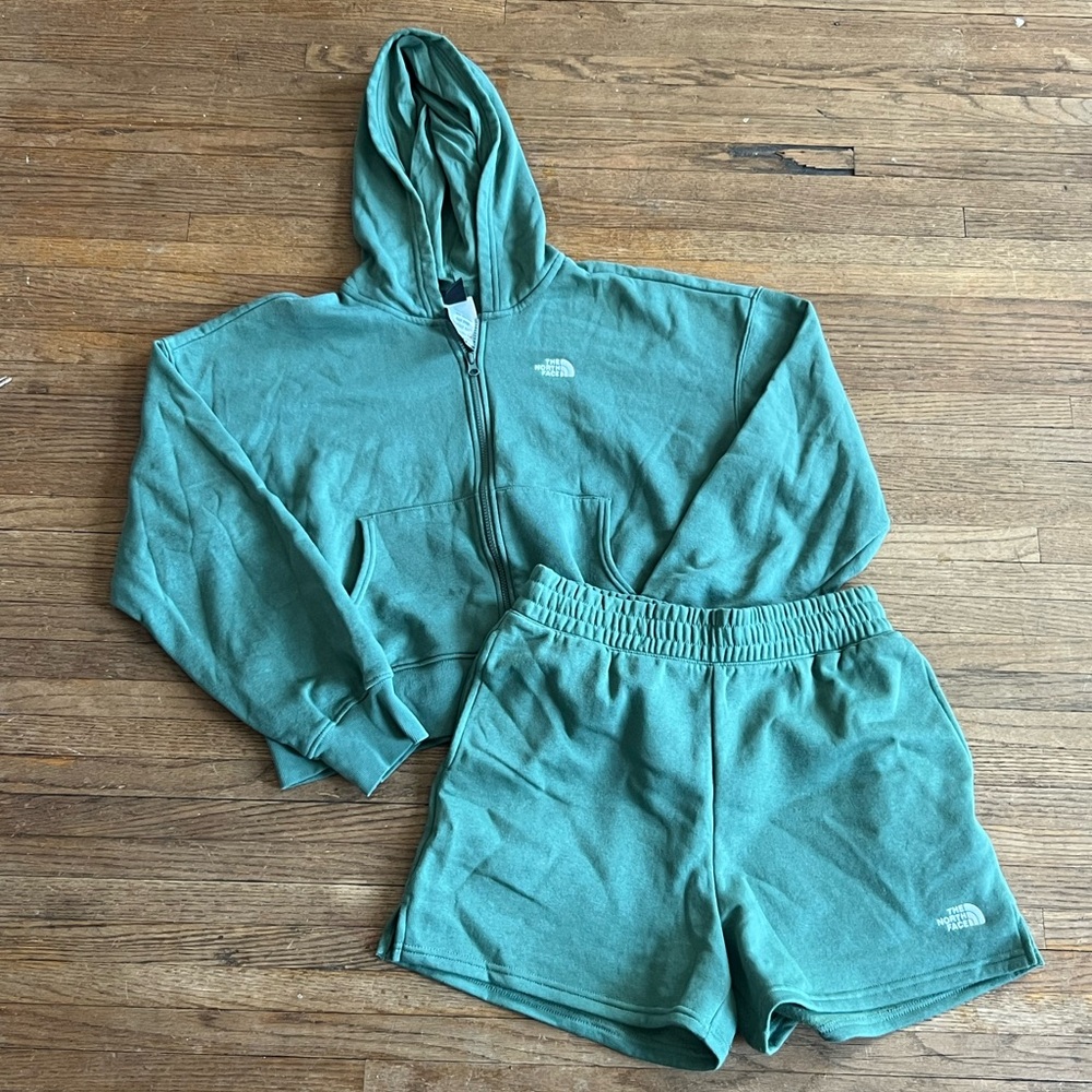 The North Face Sage Green Matching Set
